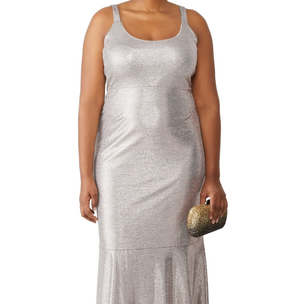 Hutch Silver Cameron Gown 18W